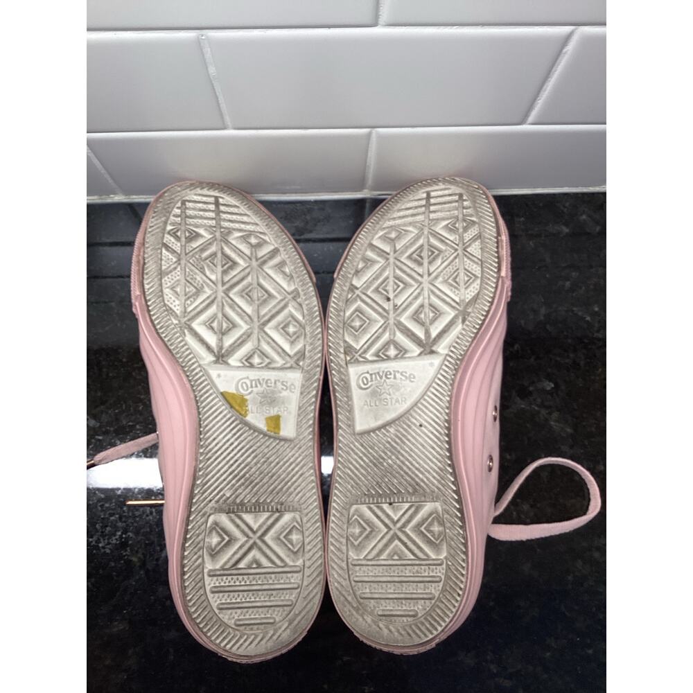 Converse Women Leather Chuck Taylor All Star Low Lux Sneaker Shoes Pink MEN5/WO7 - Picture 9 of 10